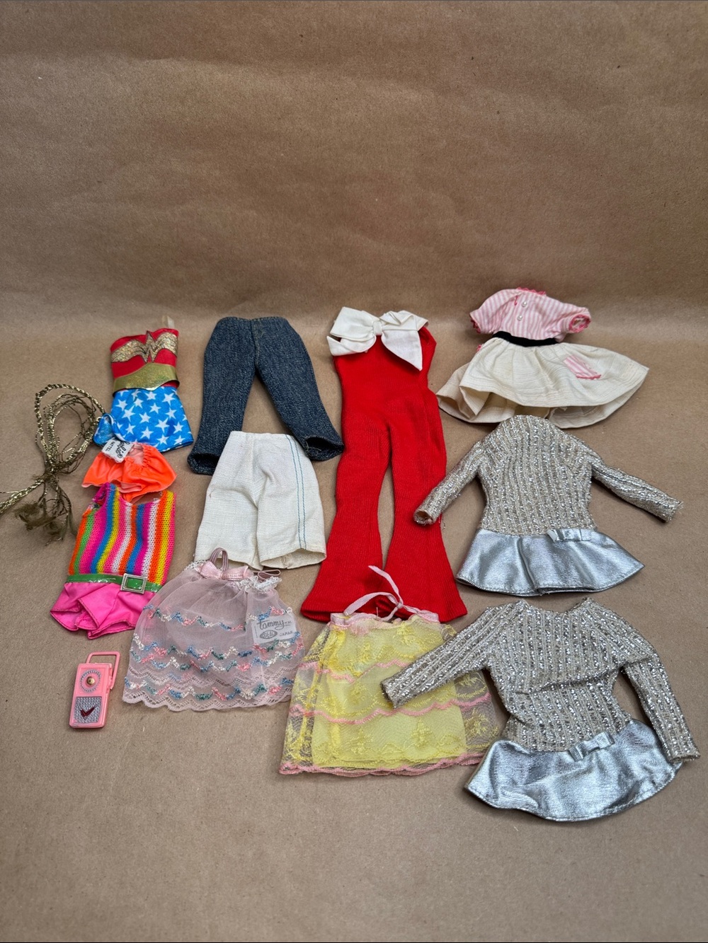 Vintage Barbie IDEAL & Mattel Doll Clothing Lot 1960s-1980s